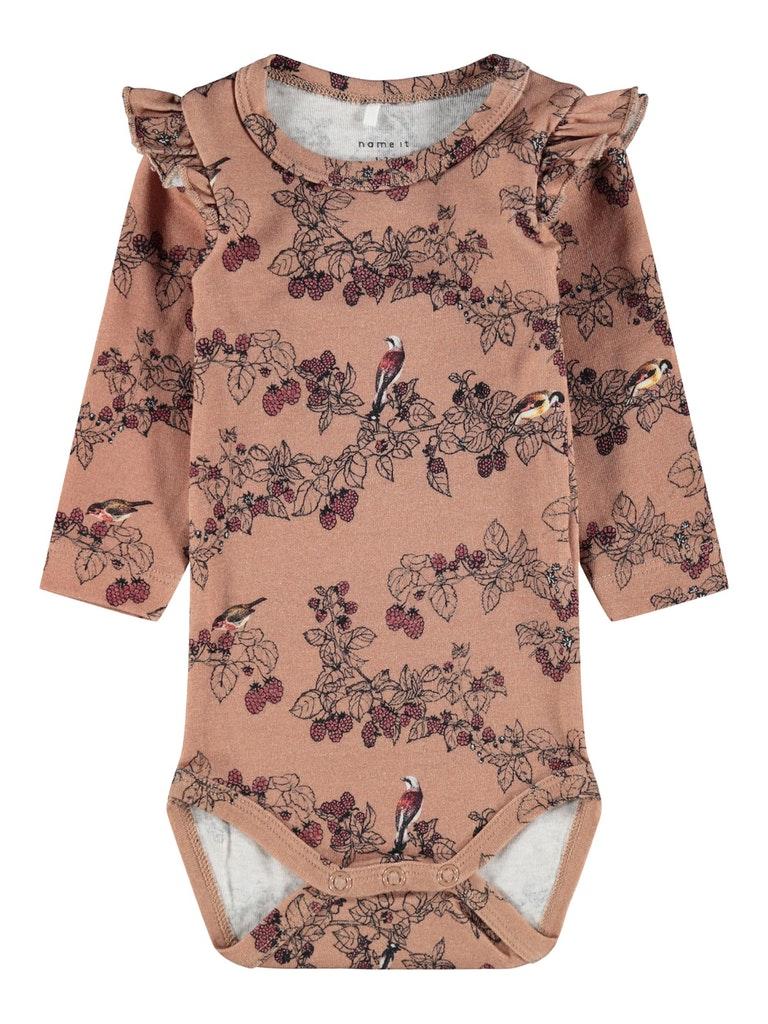 NAME IT NBFOCTAVIA LS BODY Meisjes Rompertje  - Maat 62