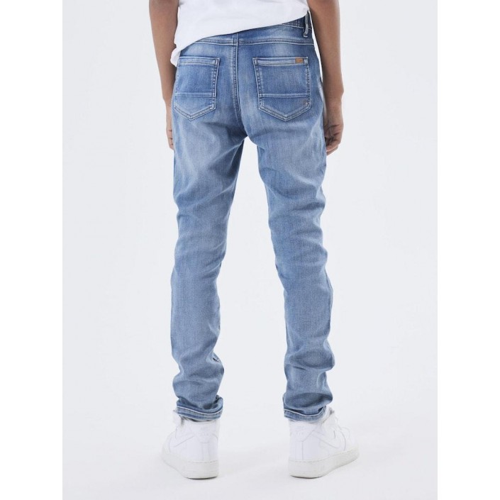 NAME IT KIDS NKMRYAN SLIM SWE JEANS 3370-TH NOOS Light Blue Denim | Freewear NKMRYAN SLIM SWE JEANS 3370-TH NOOS - www.freewear.nl - Freewear