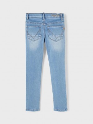 NAME IT KIDS NKMTHEO DNMCLAS PANT NOOS Light Blue Denim | Freewear NKMTHEO DNMCLAS PANT NOOS - www.freewear.nl - Freewear