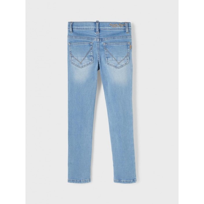 NAME IT KIDS NKMTHEO DNMCLAS PANT NOOS Light Blue Denim | Freewear NKMTHEO DNMCLAS PANT NOOS - www.freewear.nl - Freewear