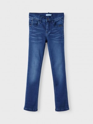 NAME IT KIDS NKMTHEO DNMCLAS PANT NOOS Dark Blue Denim | Freewear NKMTHEO DNMCLAS PANT NOOS - www.freewear.nl - Freewear