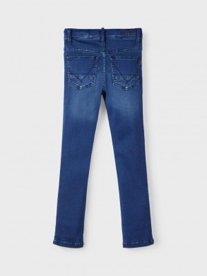 NAME IT KIDS NKMTHEO DNMCLAS PANT NOOS Dark Blue Denim | Freewear NKMTHEO DNMCLAS PANT NOOS - www.freewear.nl - Freewear