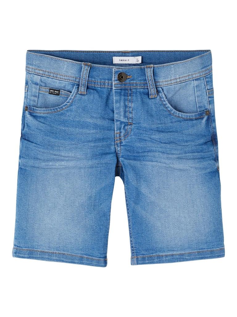 Name It Sofus Denim Athris Long Short Junior Broek Mannen - Maat 128