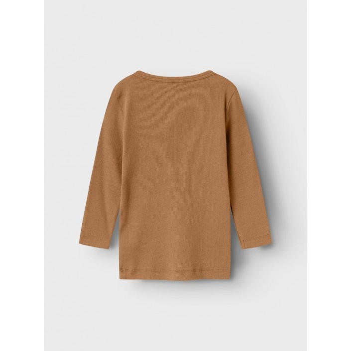 NAME IT MINI NMMKAB LS SLIM TOP Almond | Freewear NMMKAB LS SLIM TOP - www.freewear.nl - Freewear
