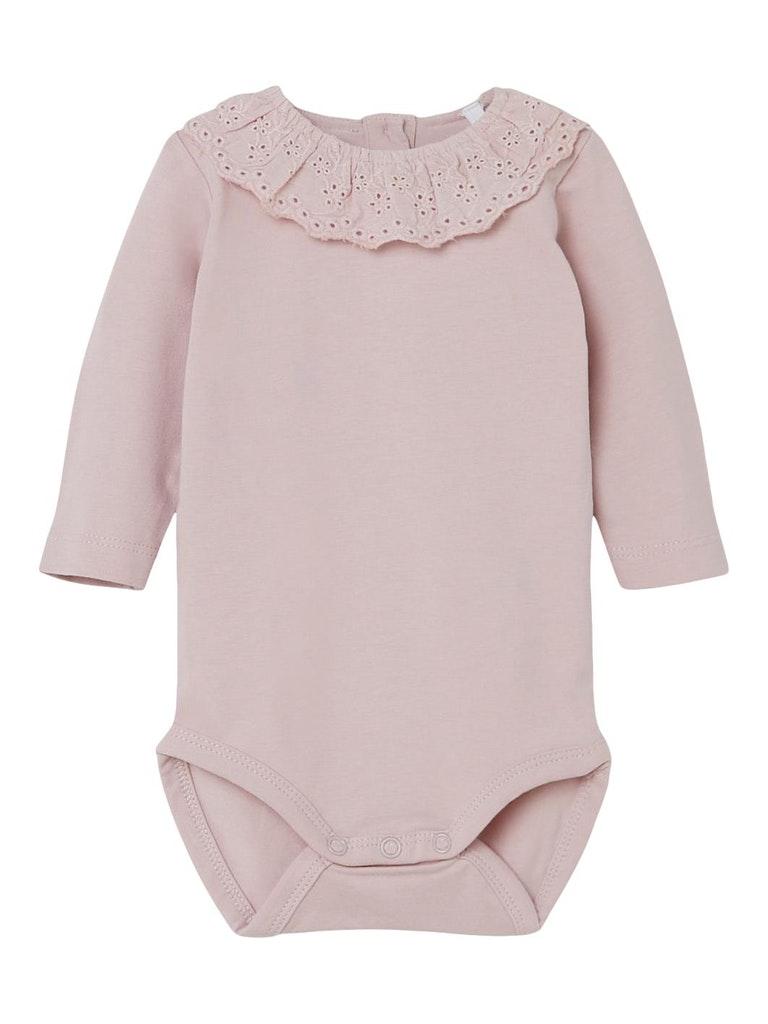 NAME IT BABY NBFFAUSIA LS BODY Meisjes Rompertje - Maat 56