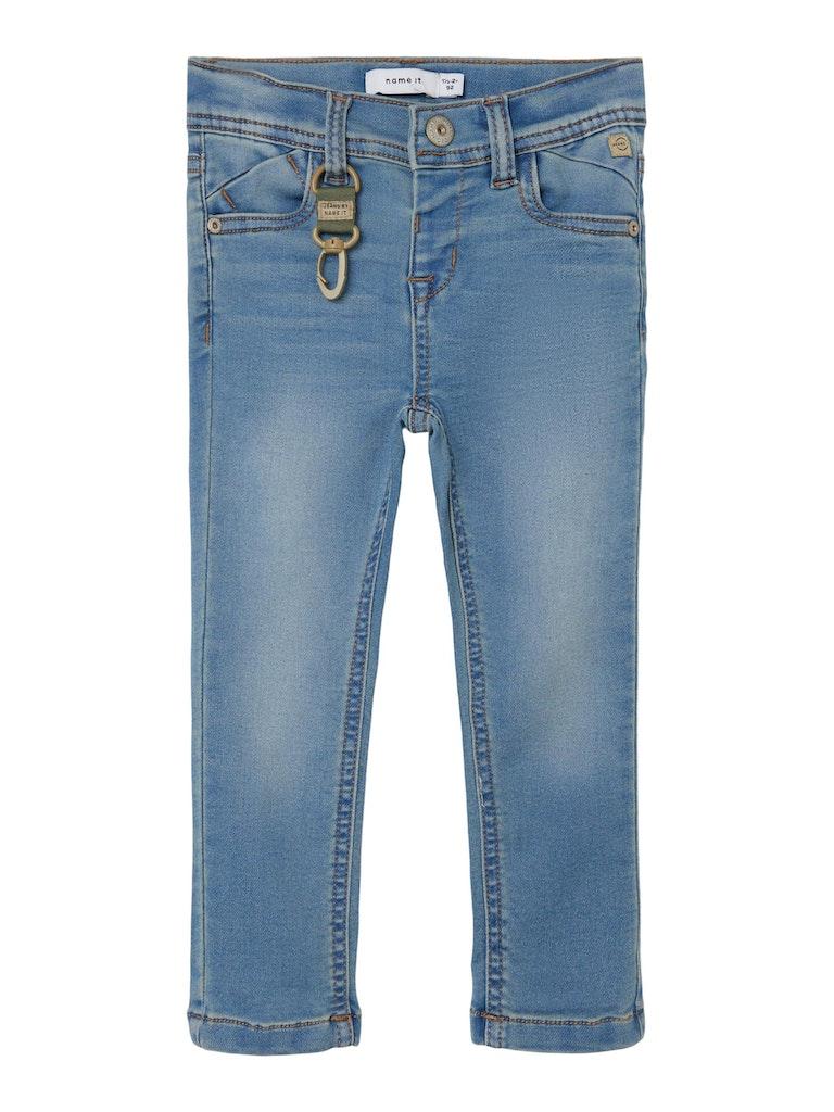 Name It mini jongens spijkerbroek THEO THAYER Denim Blue Xslim Fit