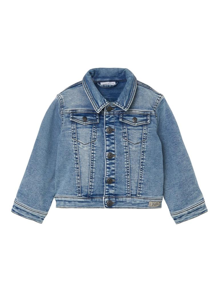 name it NMNTOBO DNM 1626 L/S SWE JACKET Jongens Jas - Maat 104