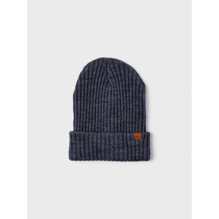 NAME IT KIDS NKNMILAN KNIT HAT2 NOOS Dark Sapphire | Freewear NKNMILAN KNIT HAT2 NOOS - www.freewear.nl - Freewear