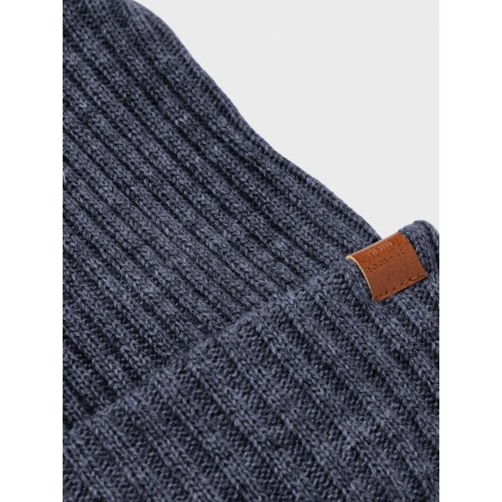 NAME IT KIDS NKNMILAN KNIT HAT2 NOOS Dark Sapphire | Freewear NKNMILAN KNIT HAT2 NOOS - www.freewear.nl - Freewear