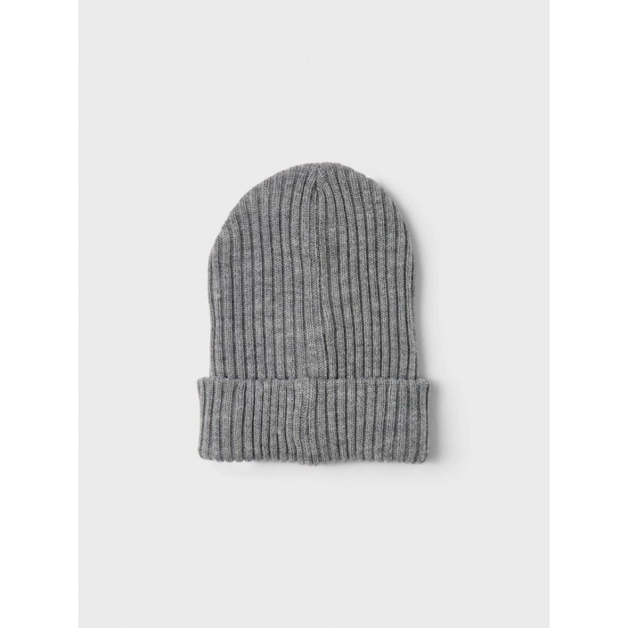 NAME IT KIDS NKNMILAN KNIT HAT2 NOOS Grey Melange | Freewear NKNMILAN KNIT HAT2 NOOS - www.freewear.nl - Freewear