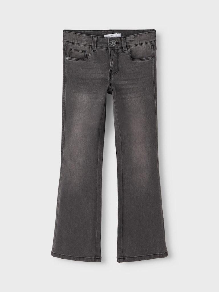 Name It kids meisjes spijkerbroek POLLY Dark Grey Denim skinny fit