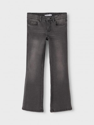 NAME IT KIDS NKFPOLLY SKINNY BOOT JEANS 1142-AU : Dark Grey Denim | Freewear NKFPOLLY SKINNY BOOT JEANS 1142-AU : - www.freewear.nl - Freewear