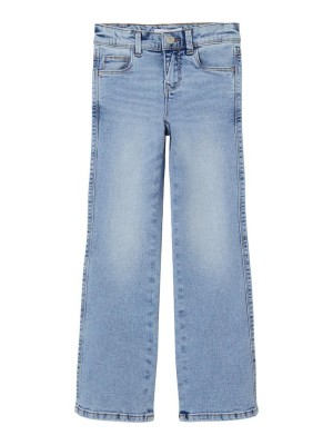 NAME IT KIDS NKFPOLLY SKINNY BOOT JEANS 1142-AU : Light Blue Denim | Freewear NKFPOLLY SKINNY BOOT JEANS 1142-AU : - www.freewear.nl - Freewear