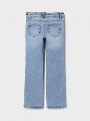 NAME IT KIDS NKFPOLLY SKINNY BOOT JEANS 1142-AU : Light Blue Denim | Freewear NKFPOLLY SKINNY BOOT JEANS 1142-AU : - www.freewear.nl - Freewear