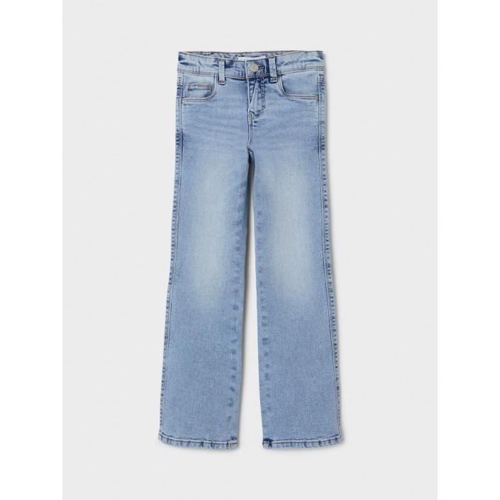 NAME IT KIDS NKFPOLLY SKINNY BOOT JEANS 1142-AU : Light Blue Denim | Freewear NKFPOLLY SKINNY BOOT JEANS 1142-AU : - www.freewear.nl - Freewear