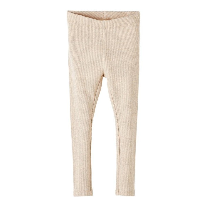 NAME IT MINI NMFSICLO LEGGING Gilded Beige | Freewear NMFSICLO LEGGING - www.freewear.nl - Freewear