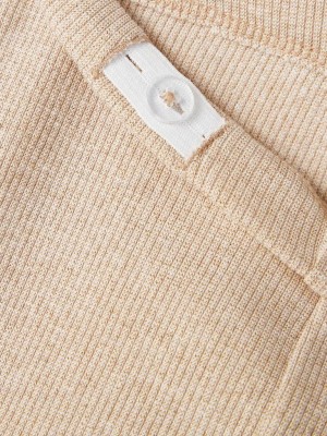 NAME IT MINI NMFSICLO LEGGING Gilded Beige | Freewear NMFSICLO LEGGING - www.freewear.nl - Freewear