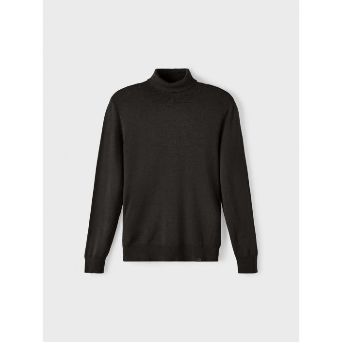 NAME IT KIDS NKMRALOSO LS ROLLNECK KNIT Black | Freewear NKMRALOSO LS ROLLNECK KNIT - www.freewear.nl - Freewear