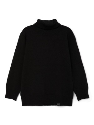 NAME IT MINI NMMRALOSO LS ROLLNECK KNIT Black | Freewear NMMRALOSO LS ROLLNECK KNIT - www.freewear.nl - Freewear