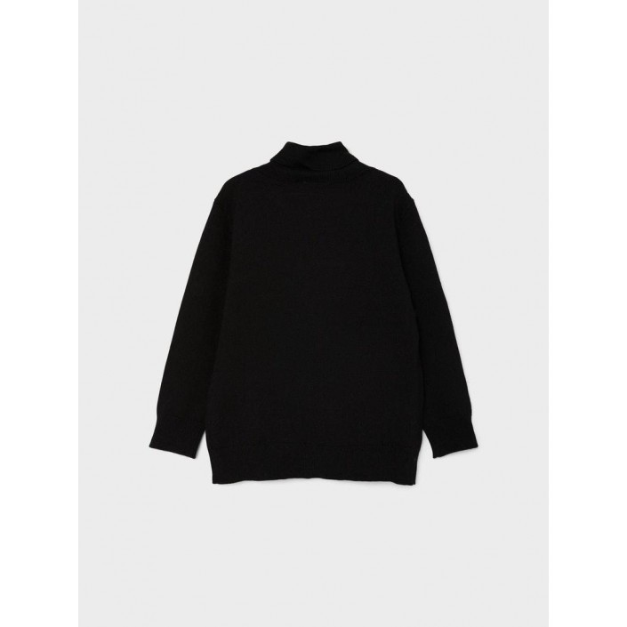 NAME IT MINI NMMRALOSO LS ROLLNECK KNIT Black | Freewear NMMRALOSO LS ROLLNECK KNIT - www.freewear.nl - Freewear