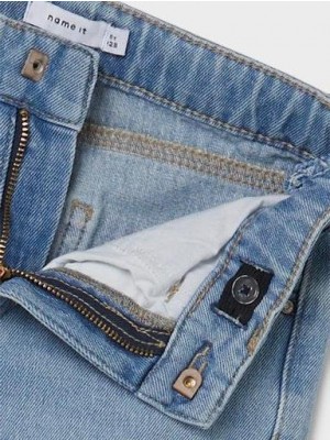 NAME IT KIDS NKFROSE HW WIDE JEANS 1411-TE NOOS Light Blue Denim | Freewear NKFROSE HW WIDE JEANS 1411-TE NOOS - www.freewear.nl - Freewear