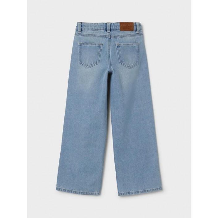 NAME IT KIDS NKFROSE HW WIDE JEANS 1411-TE NOOS Light Blue Denim | Freewear NKFROSE HW WIDE JEANS 1411-TE NOOS - www.freewear.nl - Freewear