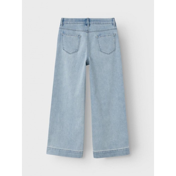 NAME IT KIDS NKFROSE HW WIDE JEANS 1356-ON NOOS Light Blue Denim | Freewear NKFROSE HW WIDE JEANS 1356-ON NOOS - www.freewear.nl - Freewear