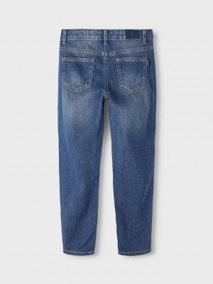 NAME IT KIDS NKMBEN TAPERED JEANS 5511-OY NOOS Dark Blue Denim | Freewear NKMBEN TAPERED JEANS 5511-OY NOOS - www.freewear.nl - Freewear