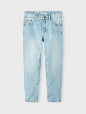 NAME IT KIDS NKMBEN TAPERED JEANS 5511-OY NOOS Light Blue Denim | Freewear NKMBEN TAPERED JEANS 5511-OY NOOS - www.freewear.nl - Freewear