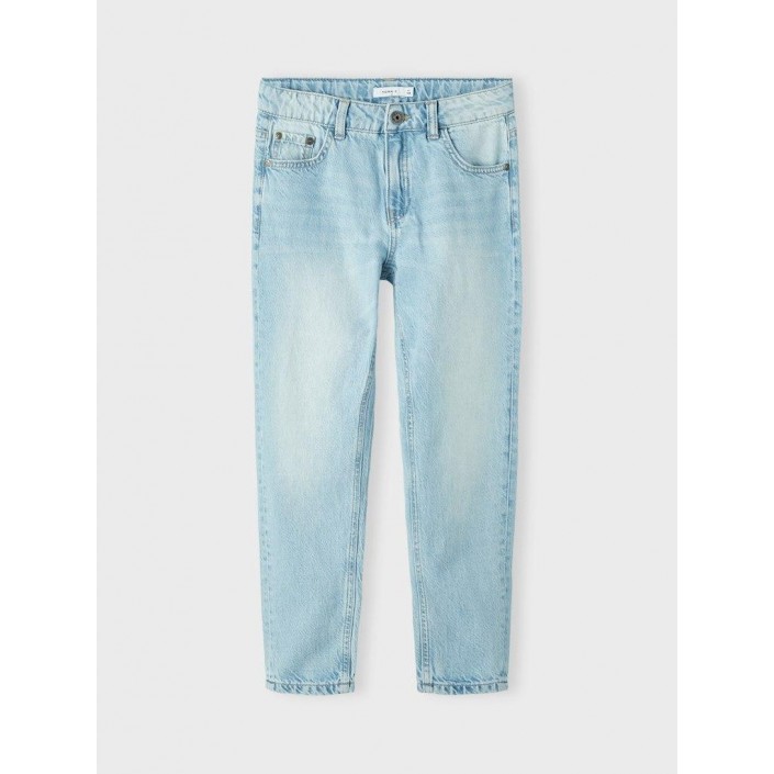 NAME IT KIDS NKMBEN TAPERED JEANS 5511-OY NOOS Light Blue Denim | Freewear NKMBEN TAPERED JEANS 5511-OY NOOS - www.freewear.nl - Freewear