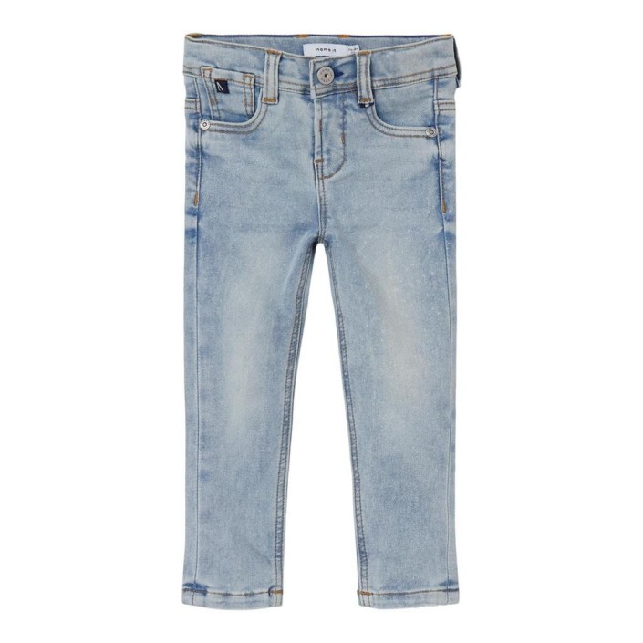 NAME IT MINI NMMTHEO XSLIM JEANS 1104-CL T Light Blue Denim | Freewear NMMTHEO XSLIM JEANS 1104-CL T - www.freewear.nl - Freewear