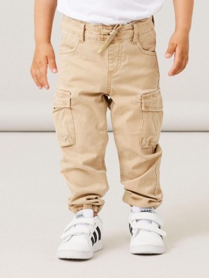 NAME IT MINI NMMBEN CARGO R TWI PANT 1771-HI NOO: Incense | Freewear NMMBEN CARGO R TWI PANT 1771-HI NOO: - www.freewear.nl - Freewear