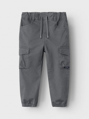 NAME IT MINI NMMBEN CARGO R TWI PANT 1771-HI NOO: Lava Smoke | Freewear NMMBEN CARGO R TWI PANT 1771-HI NOO: - www.freewear.nl - Freewear