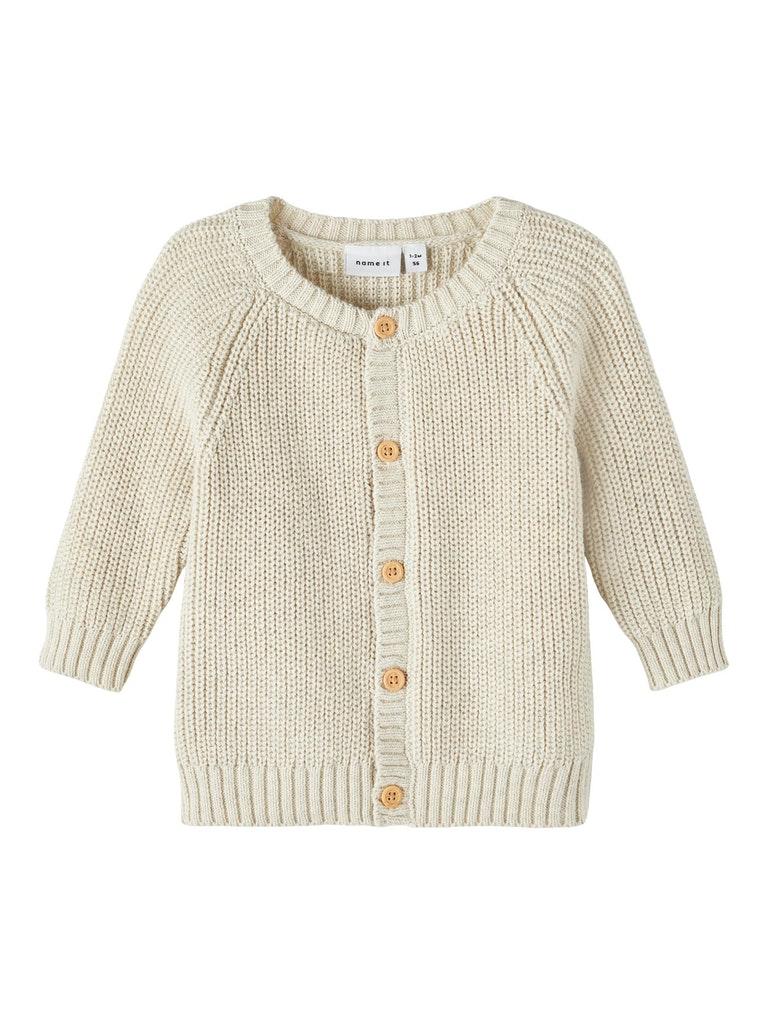NAME IT NBNDELLI LS KNIT CARD Unisex Vest - Maat 74
