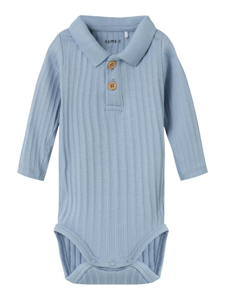 NAME IT NBMFALVAN LS POLO BODY Jongens Body - Maat 68