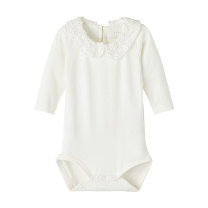 Name It NBFTYLLA LS BODY NOOS White Alyssum | Freewear NBFTYLLA LS BODY NOOS - www.freewear.nl - Freewear