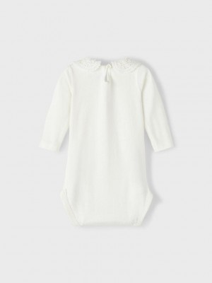 Name It NBFTYLLA LS BODY NOOS White Alyssum | Freewear NBFTYLLA LS BODY NOOS - www.freewear.nl - Freewear