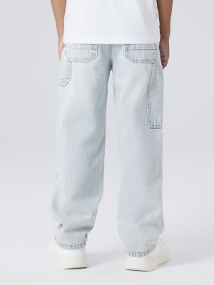 NAME IT KIDS NKMRYAN STRAIGHT JEANS CARP 4525-IM: Light Blue Denim | Freewear NKMRYAN STRAIGHT JEANS CARP 4525-IM: - www.freewear.nl - Freewear