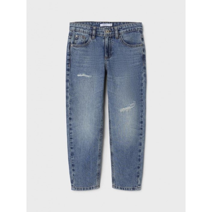 NAME IT KIDS NKMSILAS TAPERED  JEANS 7998-BE NOO: Dark Blue Denim/Vintage | Freewear NKMSILAS TAPERED  JEANS 7998-BE NOO: - www.freewear.nl - Freewear
