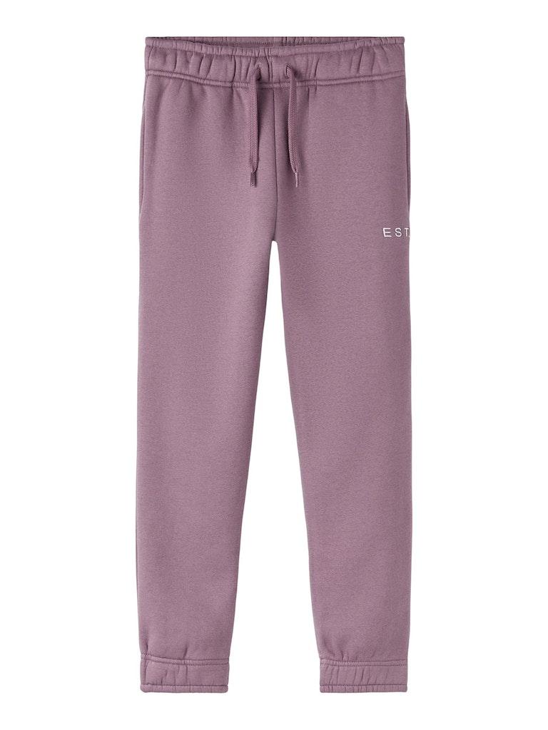Name it broek meisjes - paars - NKFmalou - maat 128