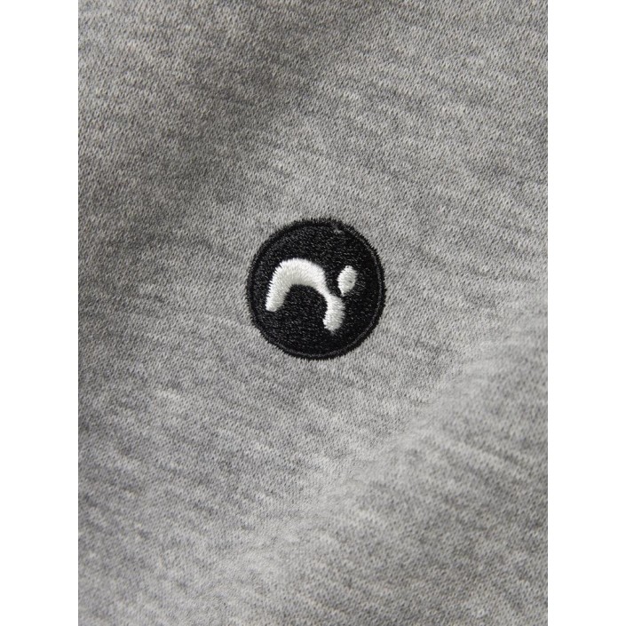 NAME IT KIDS NKMVIMO LS SWEAT BRU NOOS Grey Melange | Freewear NKMVIMO LS SWEAT BRU NOOS - www.freewear.nl - Freewear