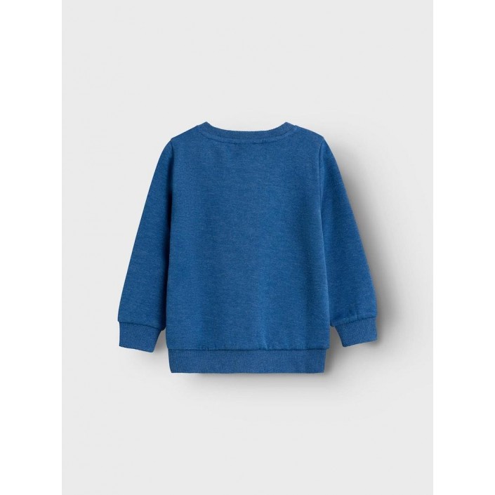 NAME IT MINI NMMVIMO LS SWEAT BRU NOOS True Blue | Freewear NMMVIMO LS SWEAT BRU NOOS - www.freewear.nl - Freewear