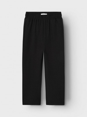 NAME IT KIDS NKFNADYA WIDE PANT Black | Freewear NKFNADYA WIDE PANT - www.freewear.nl - Freewear