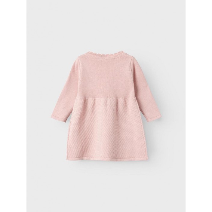 Name It NBFOSOLLI LS KNIT DRESS Rose Smoke | Freewear NBFOSOLLI LS KNIT DRESS - www.freewear.nl - Freewear