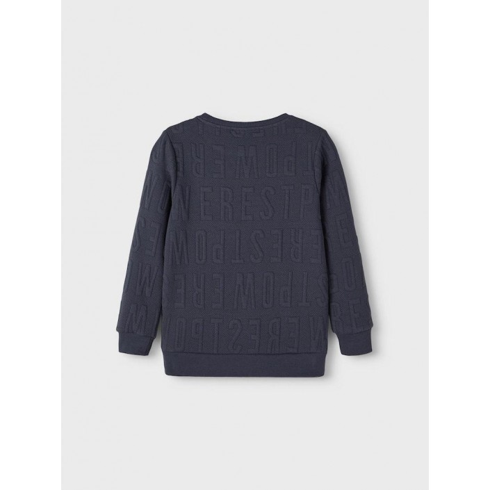 NAME IT KIDS NKMNOLETTE LS SWEAT UNB India Ink | Freewear NKMNOLETTE LS SWEAT UNB - www.freewear.nl - Freewear