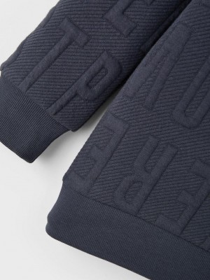 NAME IT KIDS NKMNOLETTE LS SWEAT UNB India Ink | Freewear NKMNOLETTE LS SWEAT UNB - www.freewear.nl - Freewear