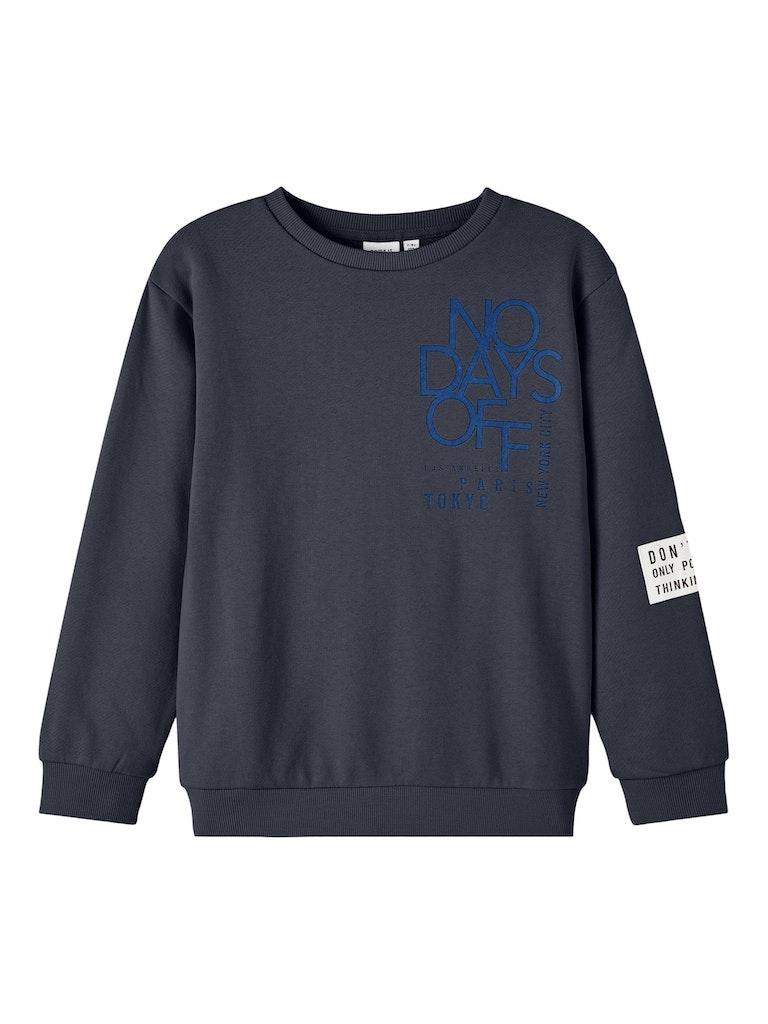 NAME IT KIDS NKMNOLOSE LS SWEAT UNB India Ink | Freewear | Freewear