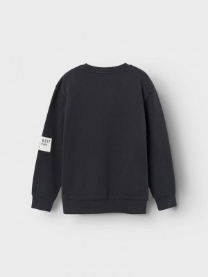 NAME IT KIDS NKMNOLOSE LS SWEAT UNB India Ink | Freewear NKMNOLOSE LS SWEAT UNB - www.freewear.nl - Freewear