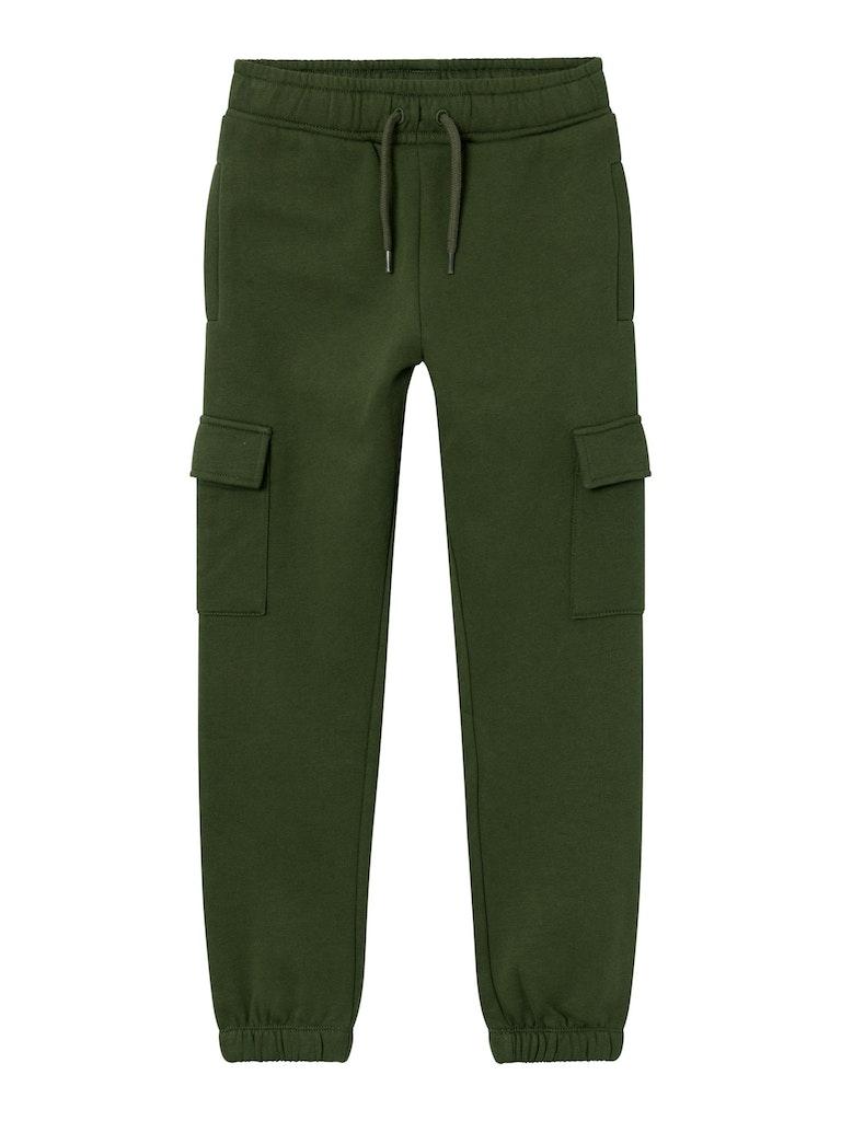 NAME IT KIDS NKMOLINFO SWEAT PANT BRU Rifle Green | Freewear | Freewear