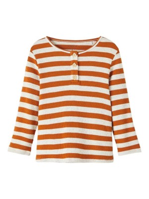 NAME IT MINI NMMNOLA LS TOP Bombay Brown | Freewear NMMNOLA LS TOP - www.freewear.nl - Freewear